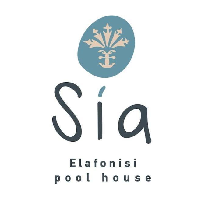 Sia Elafonisi Pool House Villa Екстериор снимка