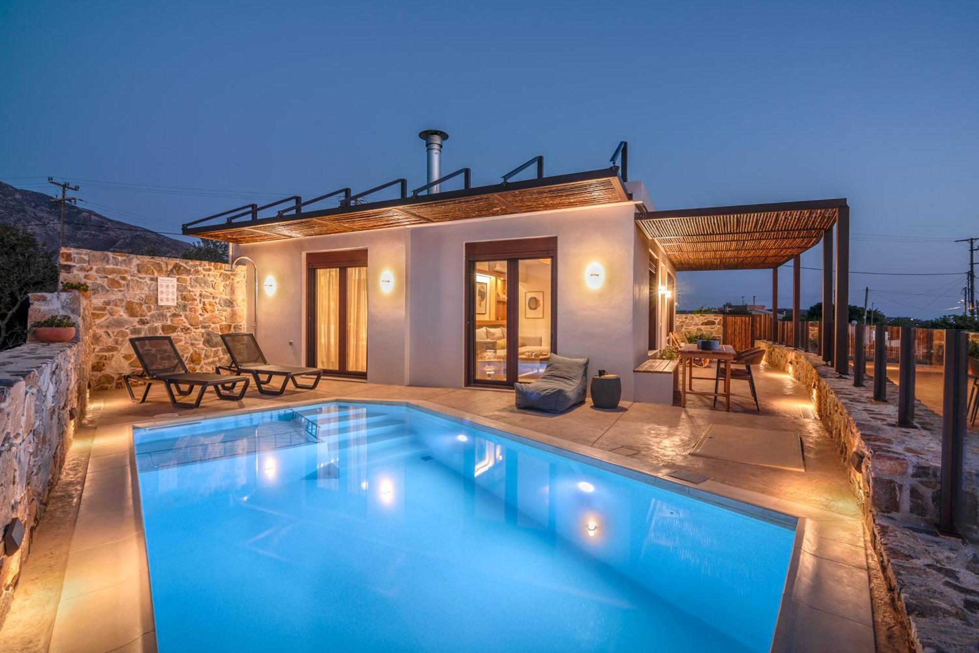 Sia Elafonisi Pool House Villa Екстериор снимка